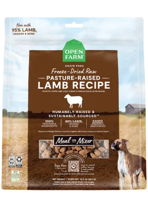 Pasture-raised Lamb Freeze Dried Raw Dog Food