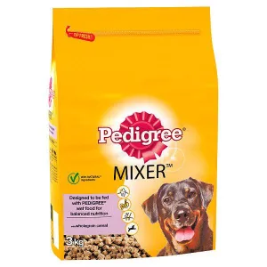 PEDIGREEMIXER WITH NATURAL INGREDIENTS 3KG