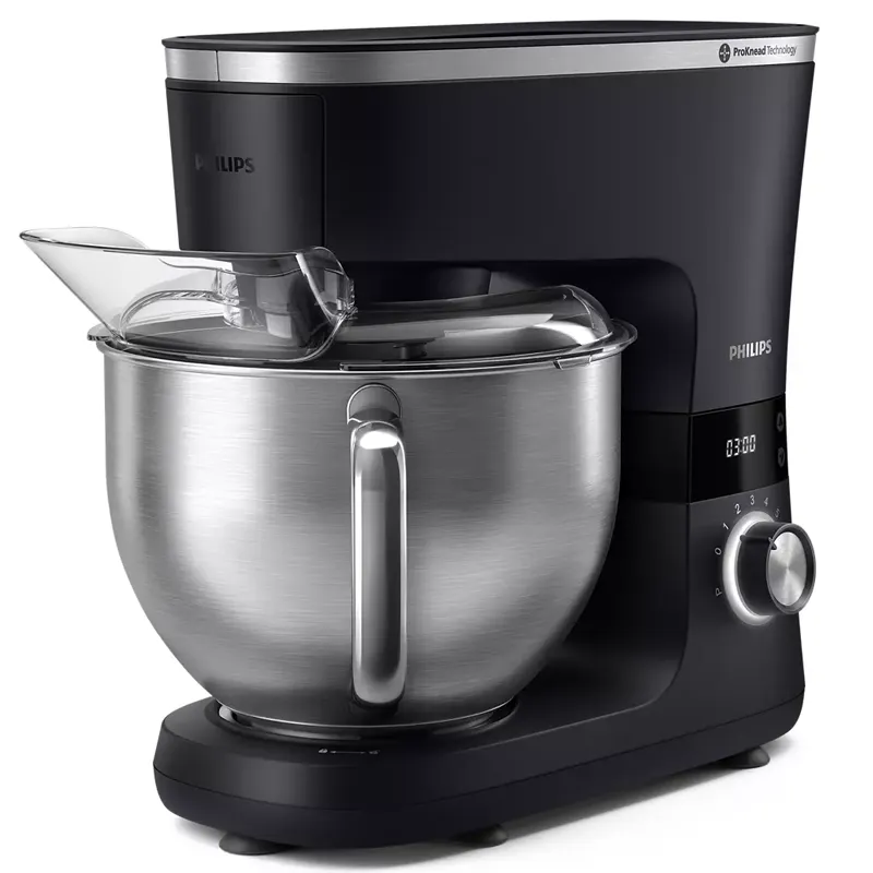 Philips, Series 7000 Kitchen Machine, Black And Silver – Hr7962