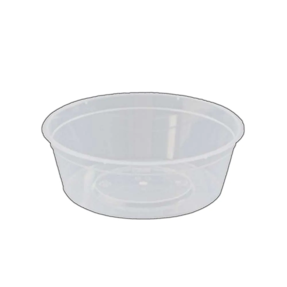 Plastic Containers Round 250ml