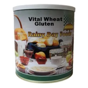 Rainy Day Foods Non-GMO Vital Wheat Gluten 64 oz #10 Can - 65 Servings