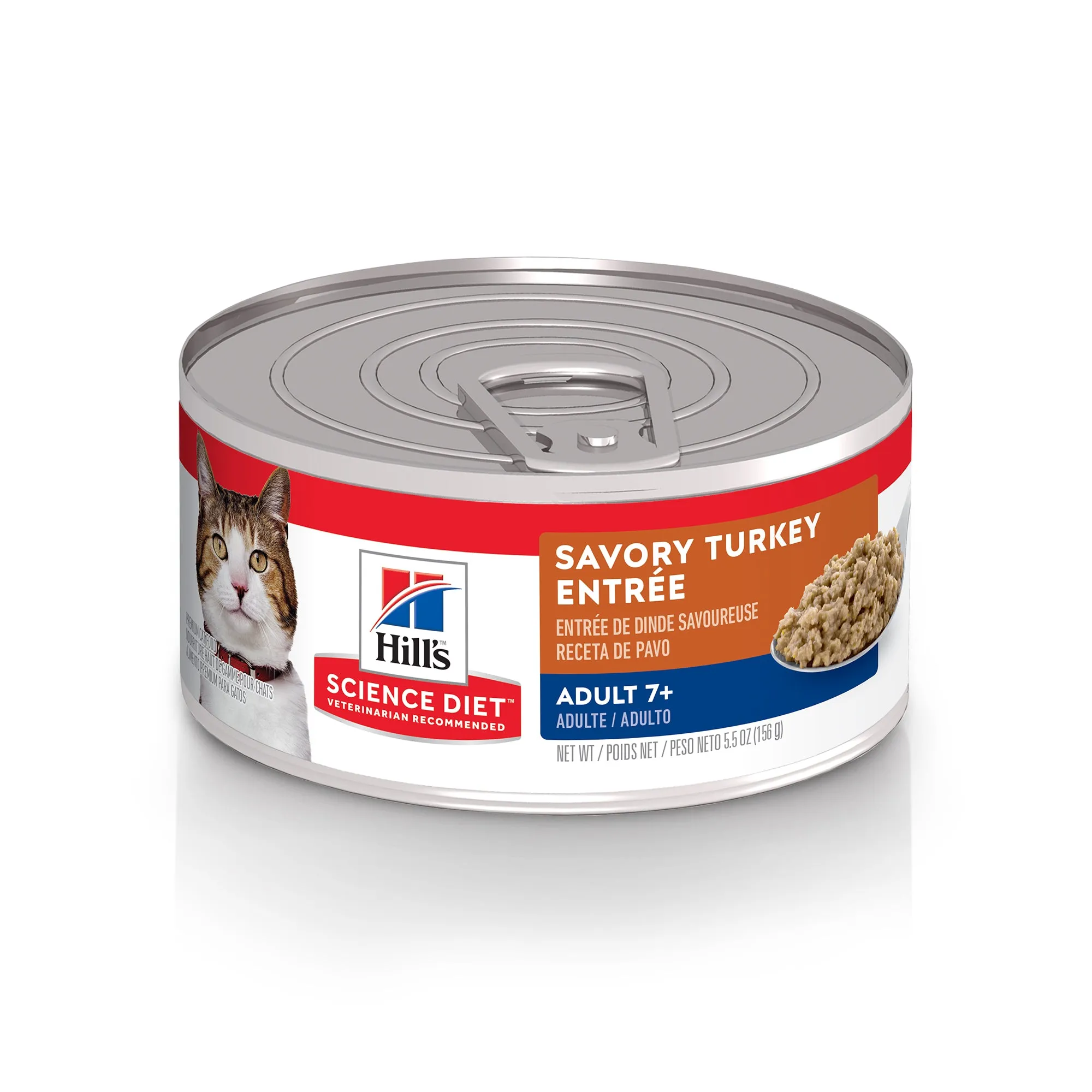 Science Diet Cat Adult 7  Savory Turkey Entree 5.5oz