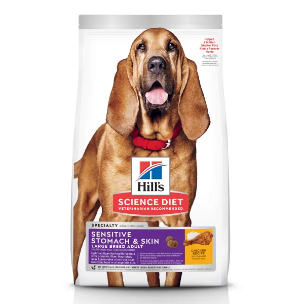 Science Diet Sensitive Stomach & Skin Large Breed Adult Dry Dog Food - Chicken