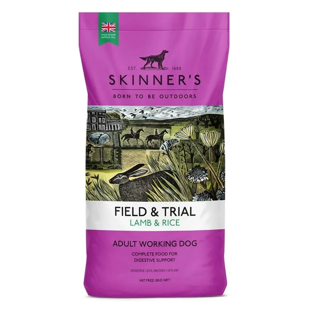 Skinners Field & Trial Lamb & Rice 15kg