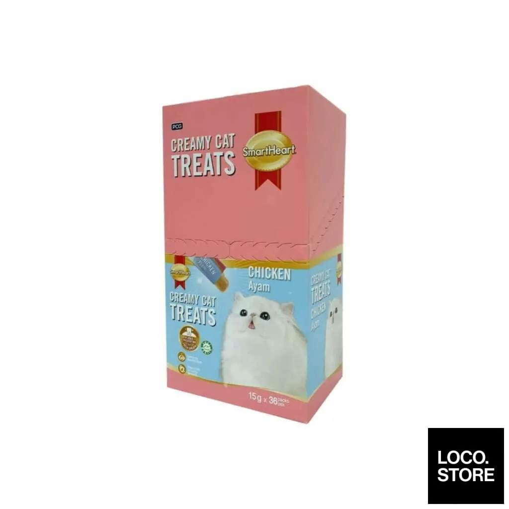 Smart Heart Cat Creamy Treats - Chicken 15g (1 sachet)