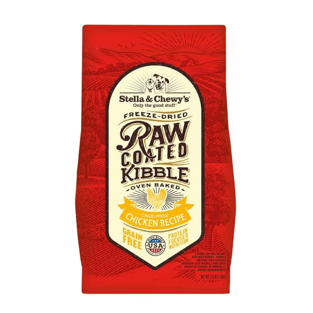 Stella & Chewy's Cage-Free Chicken Recipe Raw Coated Baked Kibble Dog Food