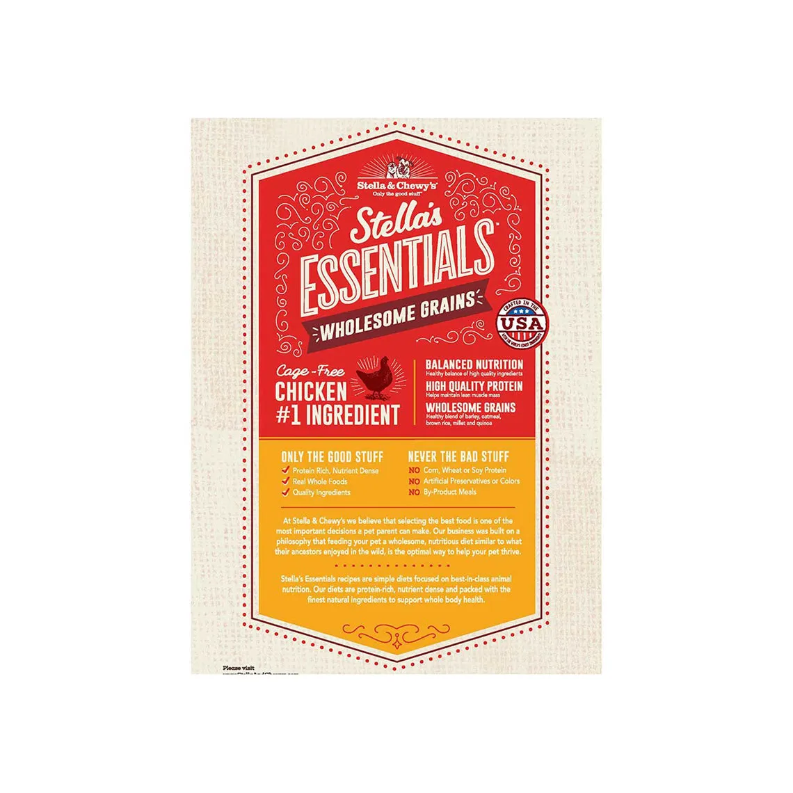 Stella & Chewy's Essentials Ancient Grain Dry Dog Food