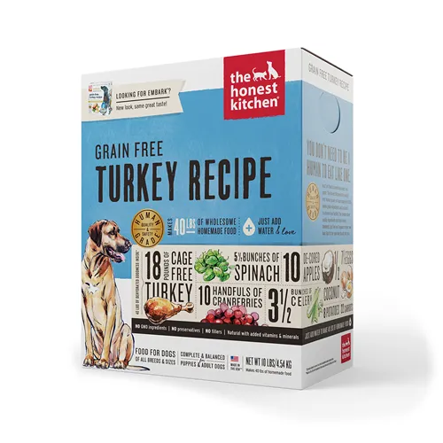 The Honest Kitchen Dehydrated Grain Free Turkey (Grace)