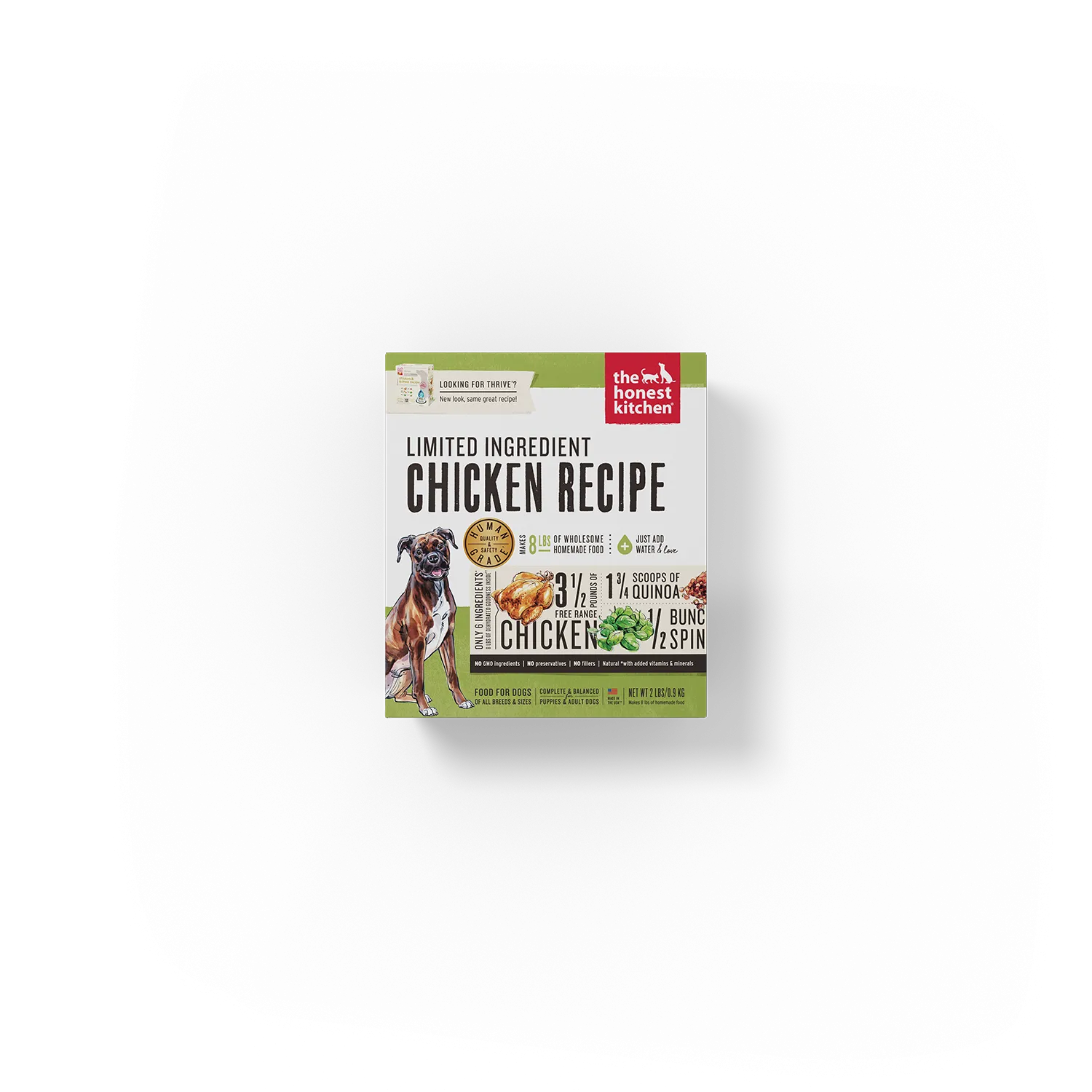 The Honest Kitchen Limited Ingredient Chicken Recipe Dehydrated Dog Food