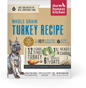 The Honest Kitchen Whole Grain Turkey Recipe Dehydrated Dog Food