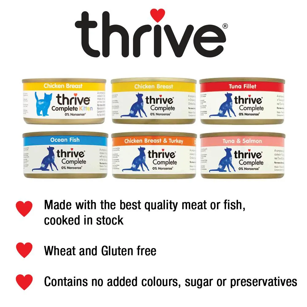 Thrive Chicken Breast Wet Kitten Food 75g