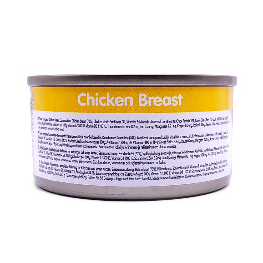 Thrive Chicken Breast Wet Kitten Food 75g