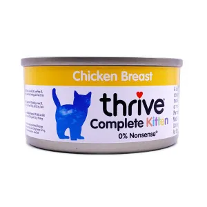 Thrive Chicken Breast Wet Kitten Food 75g