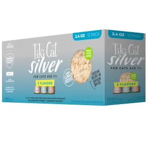 Tiki Cat Silver Variety Pack 12/2.4 oz