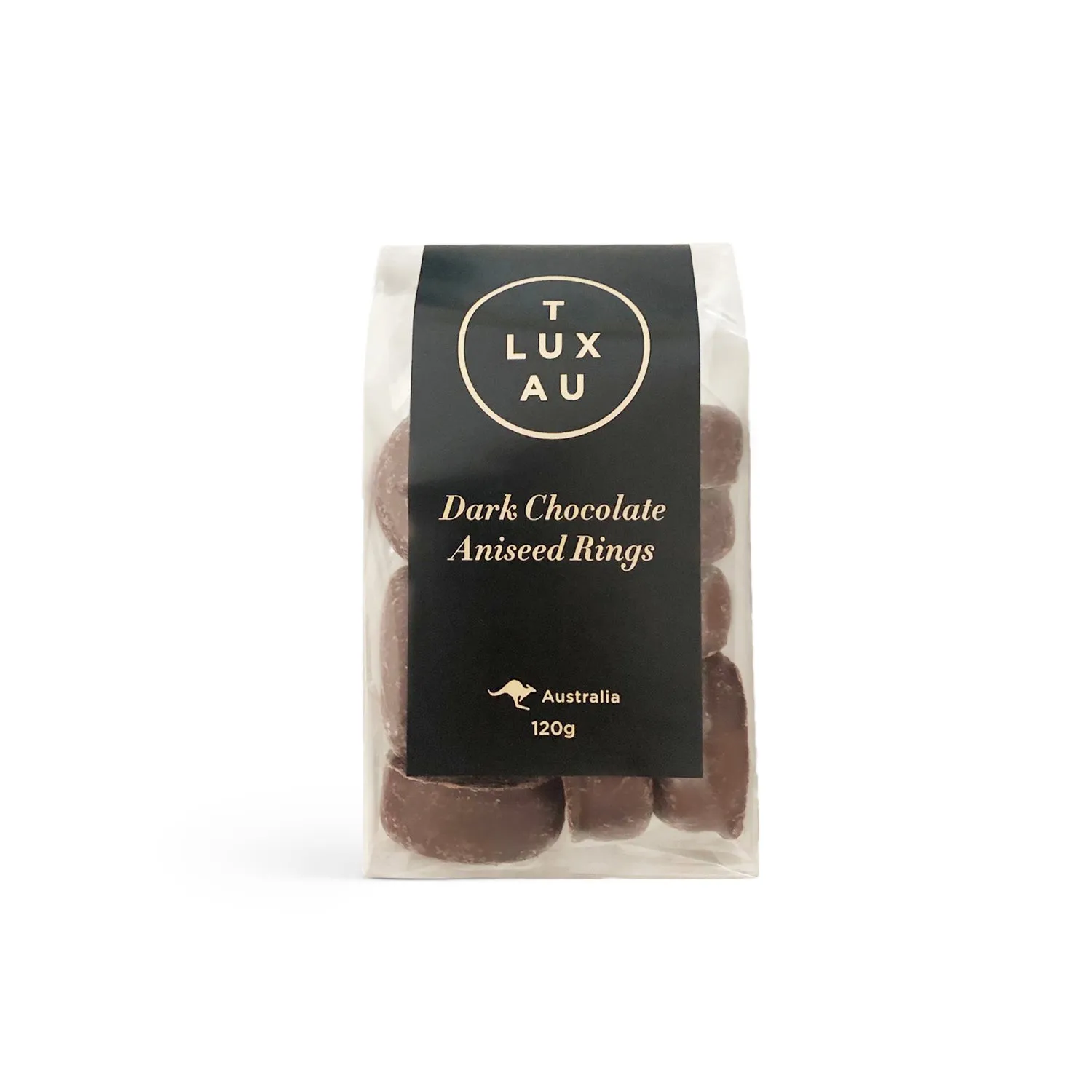 TLUXAU - Chocolate Aniseed Rings - 100g