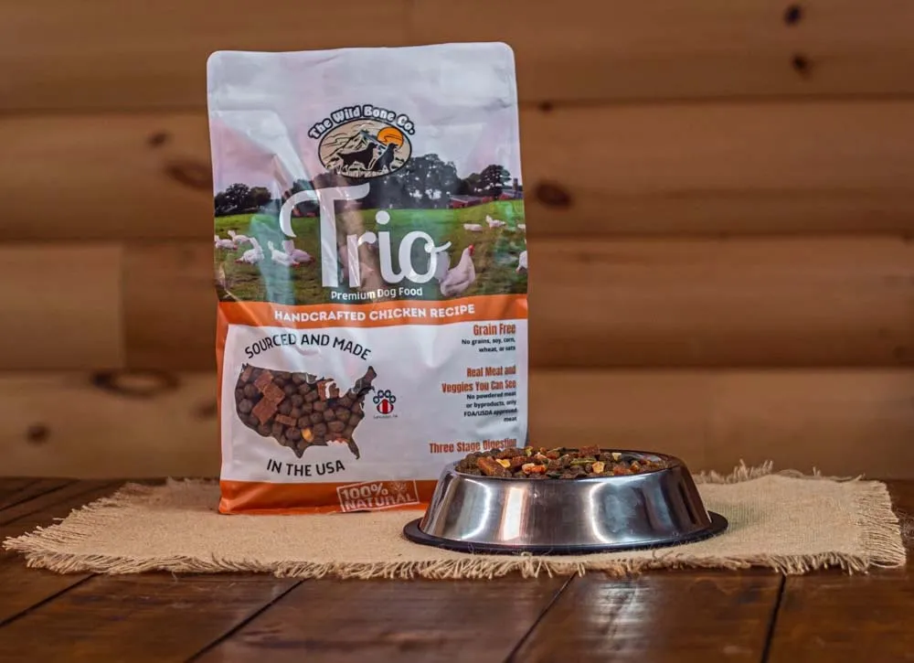 Trio Premium Dog Food, Chicken, 8 oz