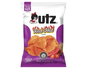 Utz Red Hot Potato Chips Bags