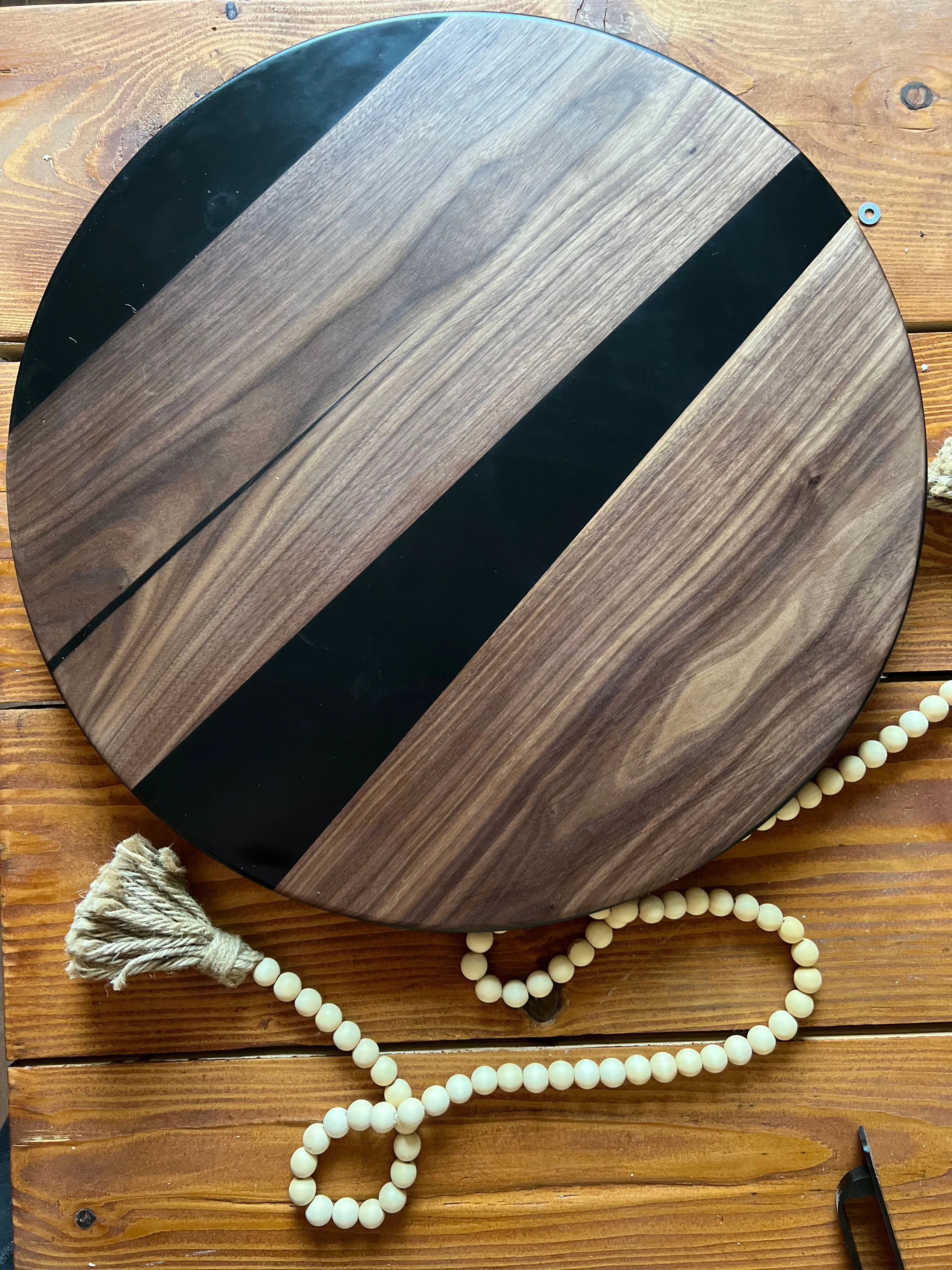 Walnut Lazy Susan