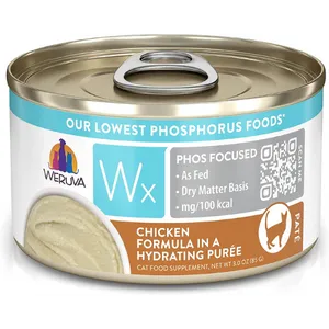 Weruva Cat WX Phos Focused Chicken Puree Canned Cat Food