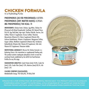 Weruva Cat WX Phos Focused Chicken Puree Canned Cat Food