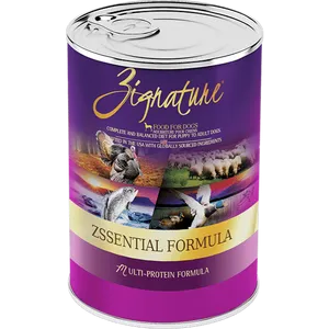 Zignature Zssential Multi-Protein Formula Canned Dog Food 13oz